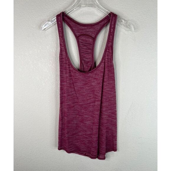 Lululemon Racerback‎ Tank Top Heathered Plum Medium - Picture 1 of 10